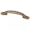 Liberty P23833-ABT 3" Leaf and Vine Cabinet Drawer Pull Tumbled
