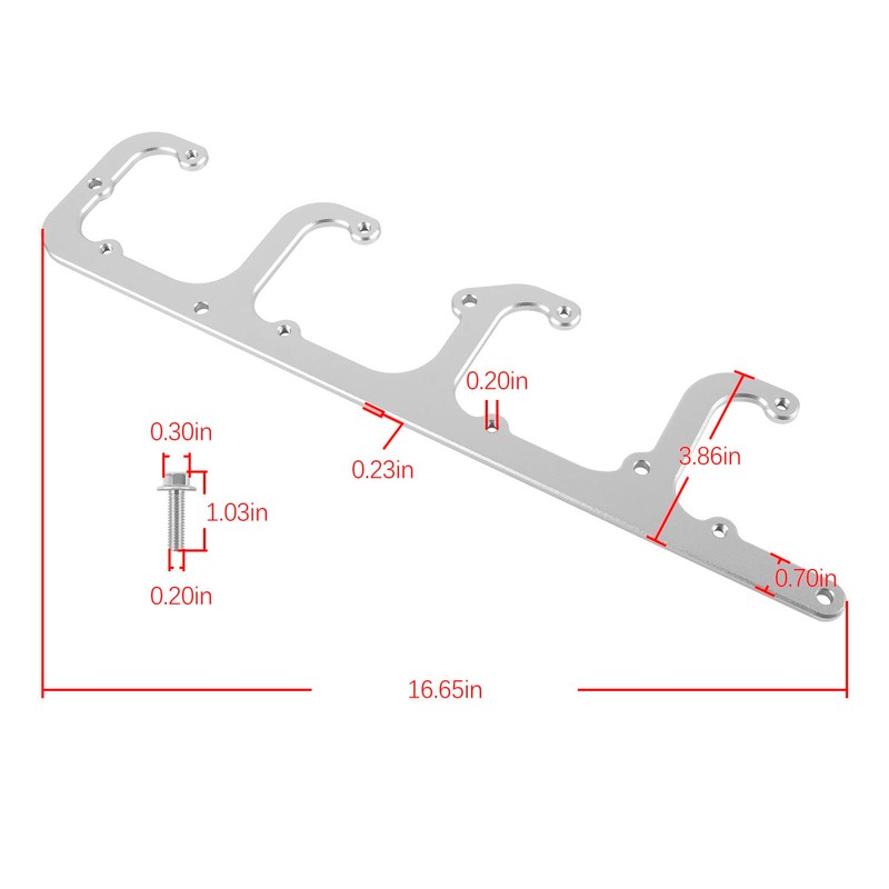 5.3L LS Engine Ignition Coil Brackets Mount Valve Cover D581