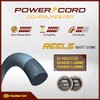 Golden Set Power Cord 17g (1.30mm), Reel (660ft/200m), Polyester Tennis