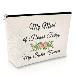 Sfodiary Regalo Dama De Honor Neceser Maquillaje Boda Amiga.