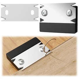 Wooden Edge Planer, Mini Hand Planer, Edge Cutter with 1 Replacement Blade for Wood, PVC ABS, Woodworking, Non-Slip, Single-Handed Planer, Black