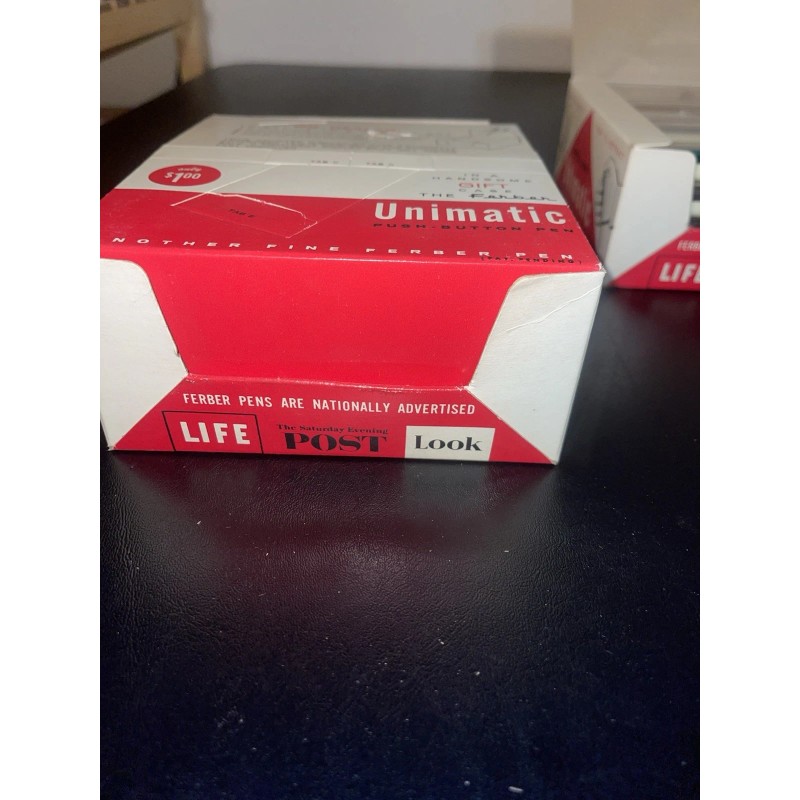 Ferber vintage 50’s-60’s Ferber Unimatic Pen (Nos) Box Of 12