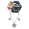 Widmann 03519 - Perlenkette Edelweiß mit Strass, Schmuck, Halskette, Bierparty,
