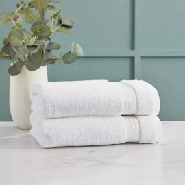 Purely Indulgent Toalla Para Baño 76cm X 147cm Blanco Purely Indulgent Blanco Liso