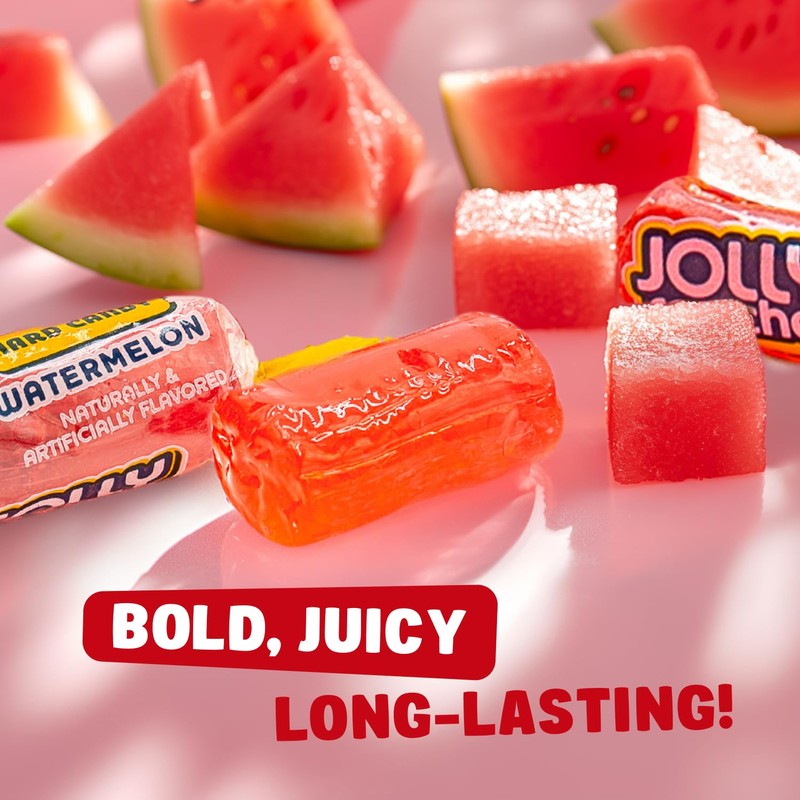 WATERMELON Hard Candy Original Flavor 1 lb - Bulk Bag,