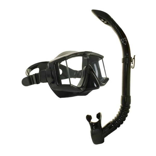 EVO Capri Mask and Snorkel Combo (Black)