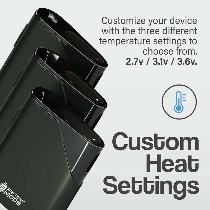 BatteryMods Palm with Solder Tip - Black