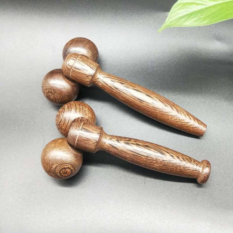 Wood Massage Roller Wooden Manual Body Back Massage Ball Stick