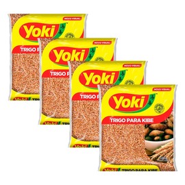 Yoki - Bulgur Wheat - 17.64 Oz (PACK OF 04) | Trigo para Kibe - 500g