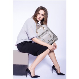 NICOLE&DORIS Women's Backpack Girls School Backpacks Backpack College Travel Outdoor Bag Girls Travel Backpack Women's School Bag, lightgrey, Large