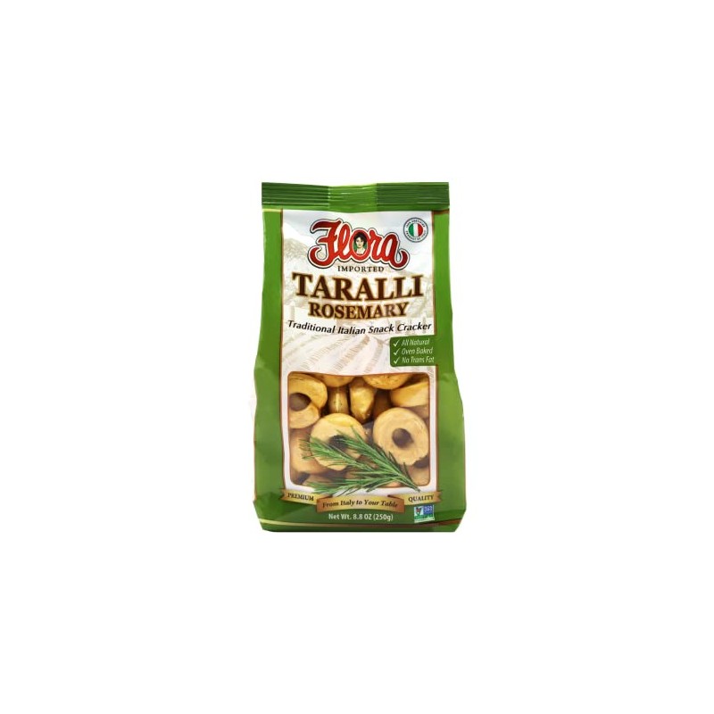 Flora Imported Taralli (Rosemary)