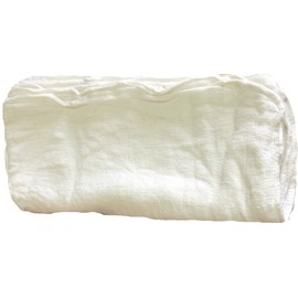 Atlas Cotton Auto Shop Towels, 200-Pieces, White