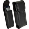 iGadgitz Black Genuine Leather Case Cover for Sony ICD-PX312 Digital