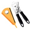 3-in-1 Can Opener with Multifunctional Non-Slip Bottle Opener, Can Opener