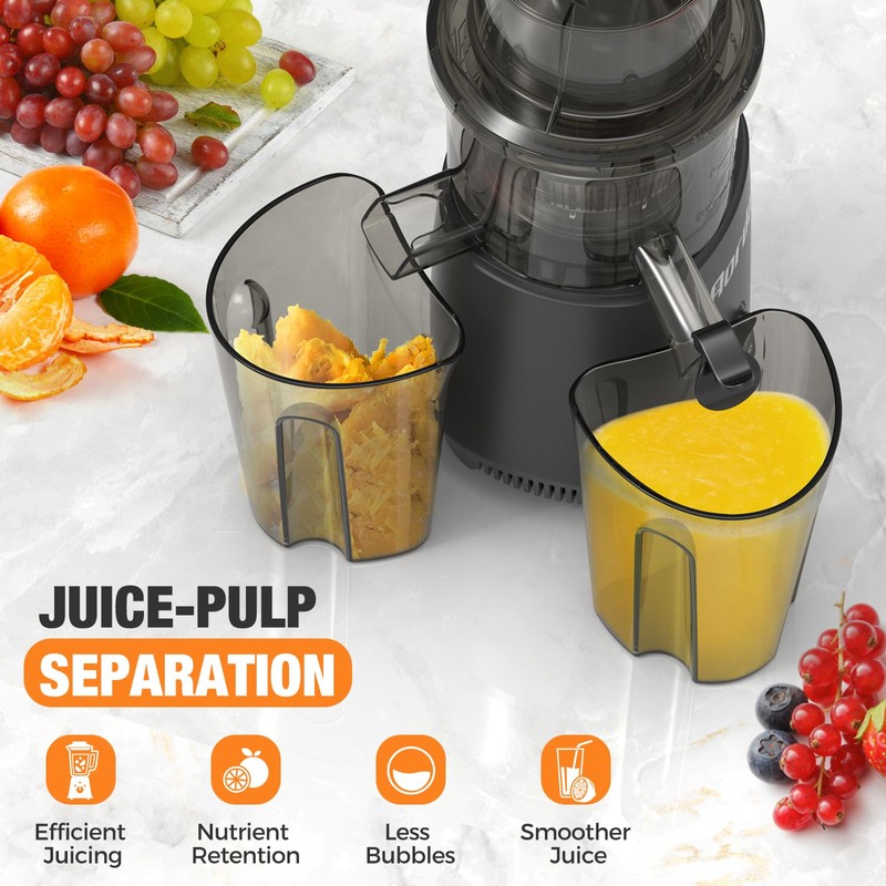 Slow Cold Press Juicer Machines: Masticating Cold Pressed Compact Juicer
