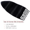 SURNEL Tape-In Real Hair Extensions, 35 cm, 100% Remy Jet