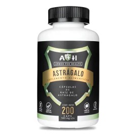 Suplemento Raíz Astragalo Puro Astragalus 200 Cáps 500mg A4h