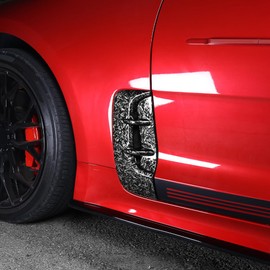 YOUTOOCAR Car Fender Side Vents Cover Compatible with Kia Stinger Accessories (Forged)