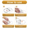 2 Pack Small Animal Traps Mouse Trap,Spring Trapt Rodent Cage,Suit