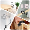 Forhandy Pack of 2 C Clamp, Adjustable Clamping Range is