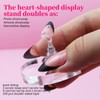 ESUOHYM Nail Stand For Press On Acrylic Strong Magnetic Nail
