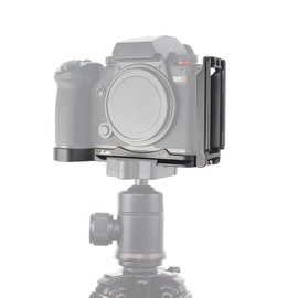 L Angle for Lumix S5 II, Hersmay Vertical Stand Arca Swiss Quick Release Plate L-Bracket Plate L Angle for Panasonic Lumix S5 II Camera Compatible with DJI Ronin RS2 RS3 Pro RSC 2