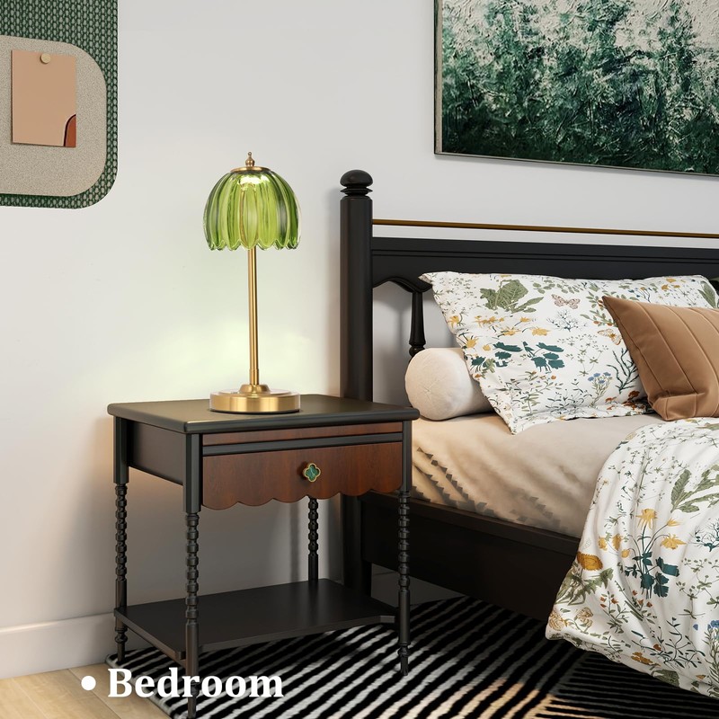 Shenmoyl Tulip Lamp Shades Replacement, 5" Dia. * 4.25" H