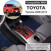 Aunginsy Center Console Gear Shift Panel Cover Cup Holder Trim