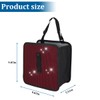 BELOMI Car Foldable Trash Can, Bling Rhinestone Crystal Auto Hanging