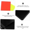 CORHAD 4sets Professional Soccer Referee Kit Includes Whistles Cards and