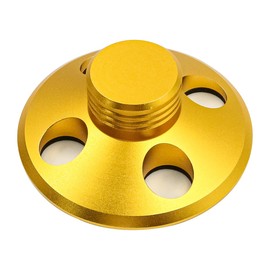 Hsthe Sea Aluminum Record Weight Turntable Weight Stabilizer 107g Gold Turntable LP Stabilizer Speed