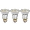 Anyray 3-LED 5W Light Bulbs, 50-Watt Equivalent, PAR16, E26, (Cool