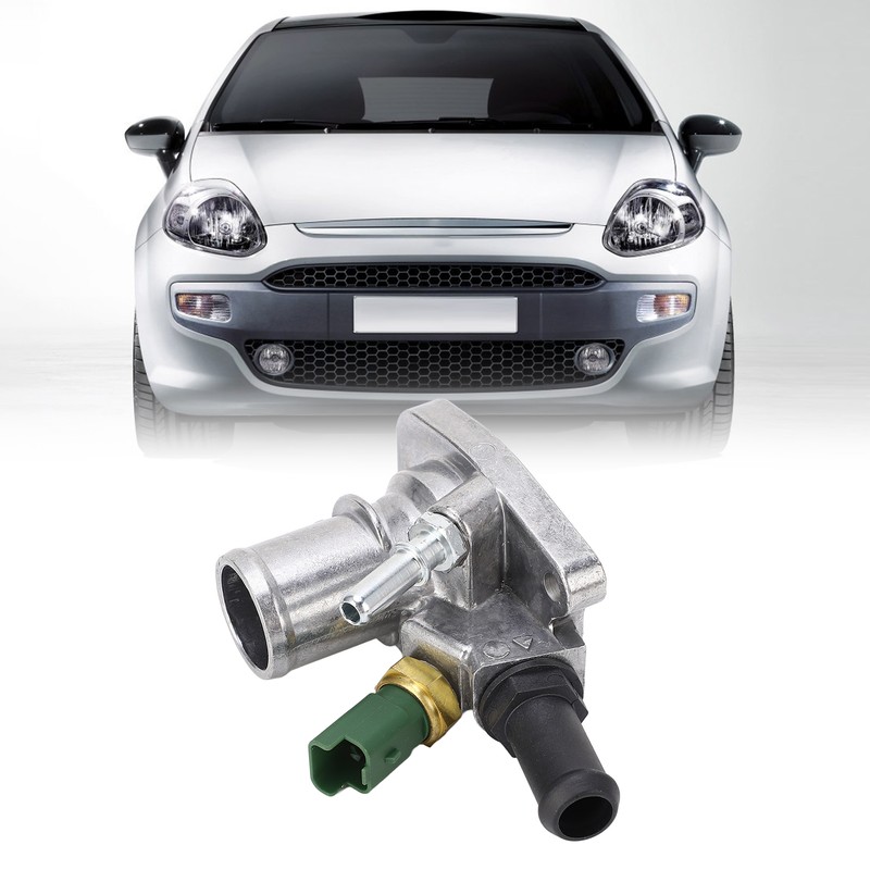 Coolant Thermostat 55194029 Replacement for FIAT 500 BRAVO II DOBLO