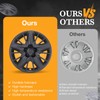 AUTOFREE 18" Hubcaps for 2014-2020 Chevy Impala Steel Wheels -