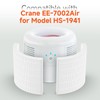 GoKBNY 2-Pack EE-7002 Replacement Filter Compatible with Crane EE-7002 Purifier,
