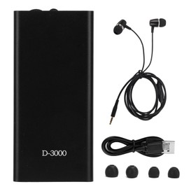 D‑3000 Dual Ear Hearing Aid Adjustable Sound Amplifier Voice Enhancer Device with Earphone