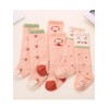IYOU Baby Girl Knee Socks Pink Warm Stocking Thick Winter