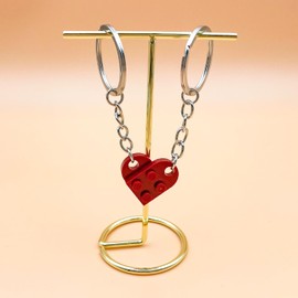 YXMN Cute Couple Gifts Heart Keychain For Boyfriend Girlfriend Husband Wife Romantic Birthday Christmas Sweetest Day Gifts For Her Him Matching Couples Stuff Unique Friendship Gift Ideas