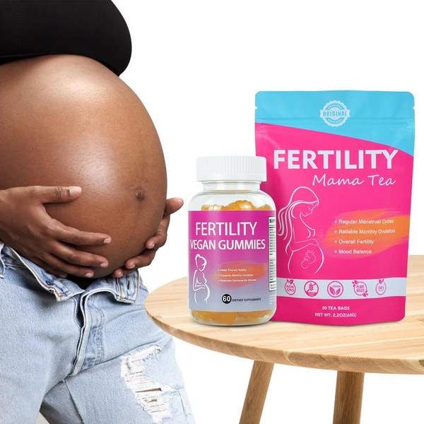 Aromlife Natural Fertility Tea & Fertility Gummies for Women –