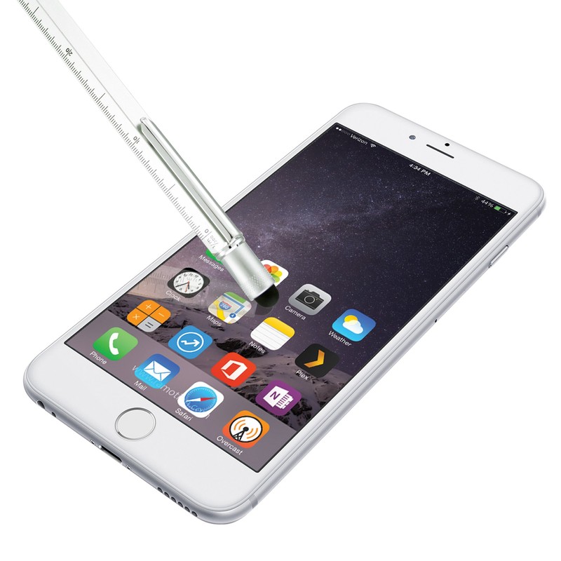 Monteverde USA One Touch Tool Pen, Ballpoint Pen, Silver (MV35211)