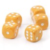 WeLoveBeads W6 Cube Ochre / White - Made in Germany