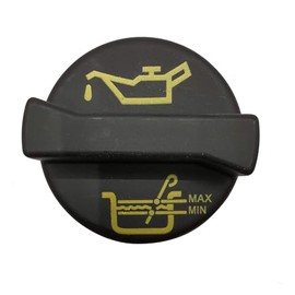 For Fiat 71740676 Oil Filler Cap Black Compatible with Fiat 500 Grande Punto Punto Evo Idea Panda
