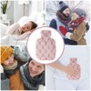 Grevosea Hot Water Bottle, 500ml Small Hot Water Bottle with