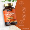 Organic Turmeric and Black Pepper Capsules | 2160mg | High