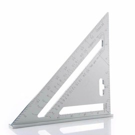 NA202 미터법 알루미늄 도구 레이아웃 스피드 스퀘어 [여주 7촌 삼각척을 막다] NA202 Metric Aluminum Tool Layout Speed Square [Prevents 7-inch Triangle from Yeoju]