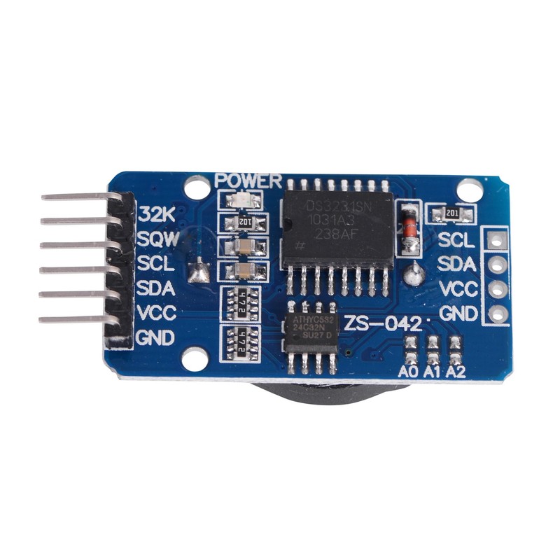 VKLSVAN 2pcs DS3231 AT24C32 RTC Module IIC Clock Module Real