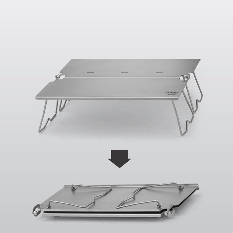 ATiAP Titanium BBQ Grill Folding grill table Lightweight Portable