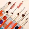 DUcare Pinceles de Maquillaje 9Pcs Deer Series Juego de Brochas