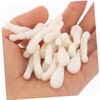 Healeved 50pcs Lip Brush Applicators Large Cotton for Even Lip