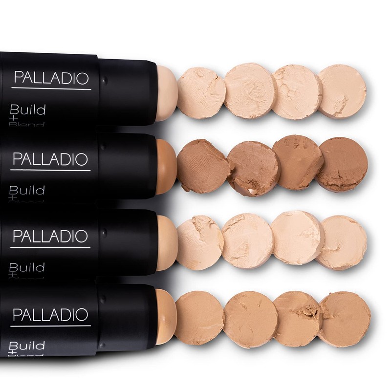 Palladio BUILD + BLEND Foundation Stick, Contour Stick for the